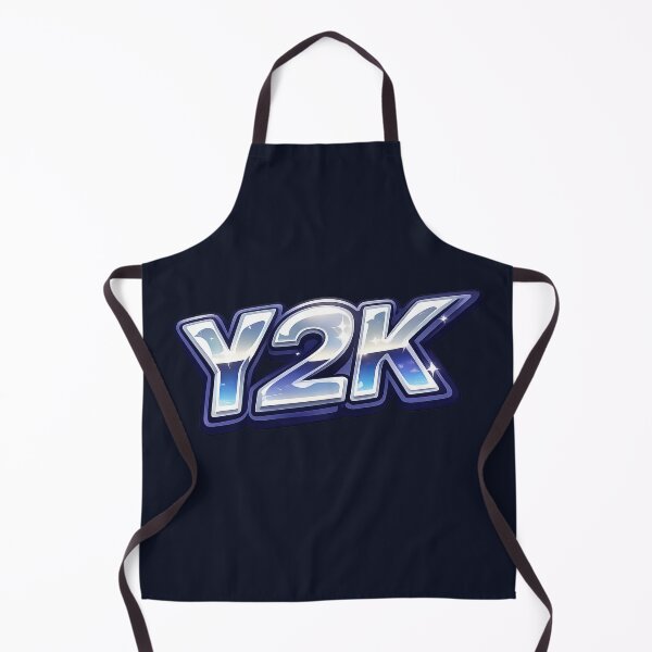Item preview, Y2K Chrome Text Retro Futuristic Aesthetic Design designed and sold by ArtComixHaven.