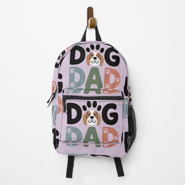 Item preview, Funny typography: Dog Dad integrated with paw illustrations designed and sold by VectorJoy.