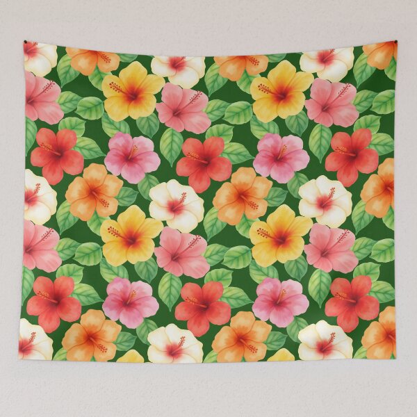 Item preview, Hawaiian Hibiscus Hullabaloo designed and sold by Unhinged Heather.