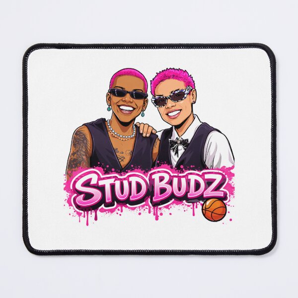 Item preview, Stud Budz Pink Hair WNBA Basketball designed and sold by CoachEkong.