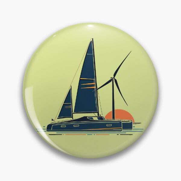 Item preview, Clean Energy Sailing - Minimalist Maritime designed and sold by MarineIndustry.