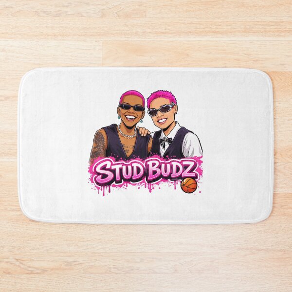 Item preview, Stud Budz Pink Hair WNBA Basketball designed and sold by CoachEkong.