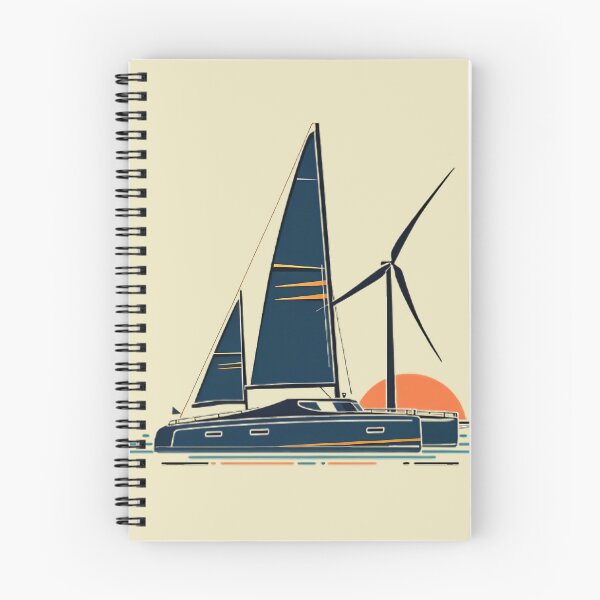 Item preview, Clean Energy Sailing - Minimalist Maritime designed and sold by MarineIndustry.