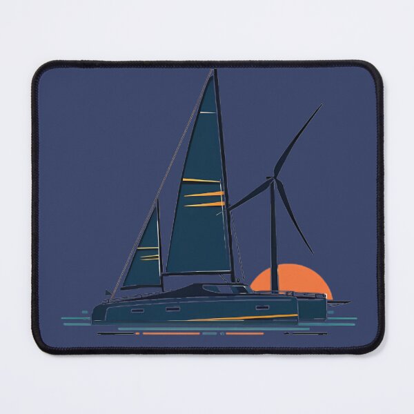 Item preview, Clean Energy Sailing - Minimalist Maritime designed and sold by MarineIndustry.