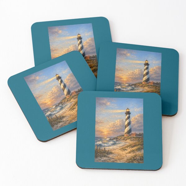 Item preview, Painting of Cape Hatteras Lighthouse North Carolina designed and sold by Halifaxartguy.
