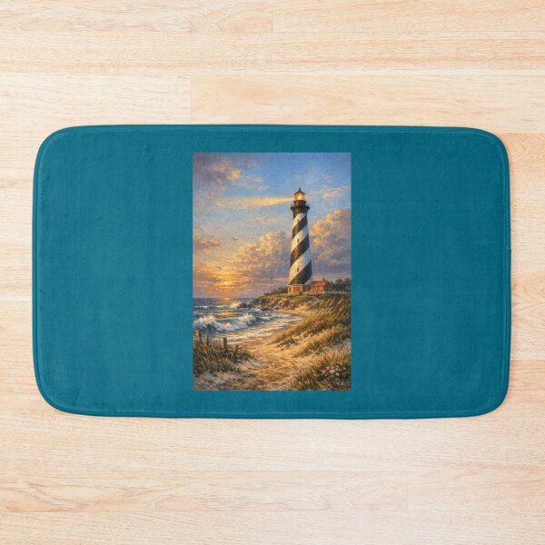 Item preview, Painting of Cape Hatteras Lighthouse North Carolina designed and sold by Halifaxartguy.