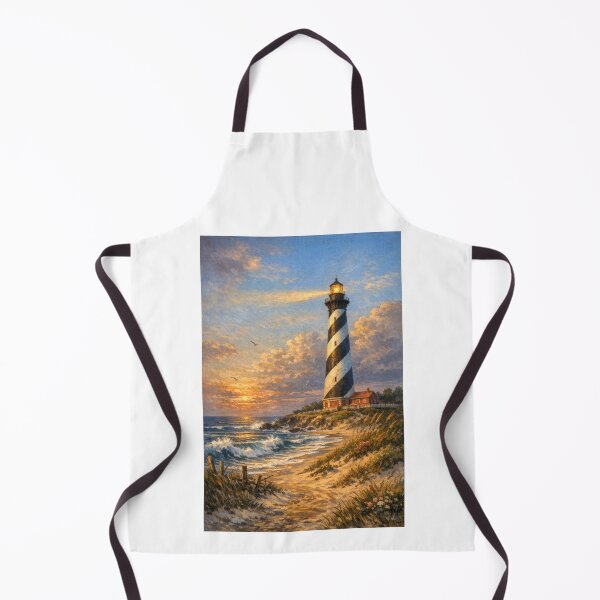 Item preview, Painting of Cape Hatteras Lighthouse North Carolina designed and sold by Halifaxartguy.