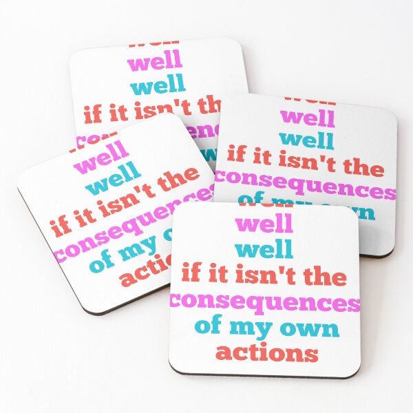 Item preview, well well well, if it isnt the consequences of my own actions , waiting  designed and sold by Modefissi.