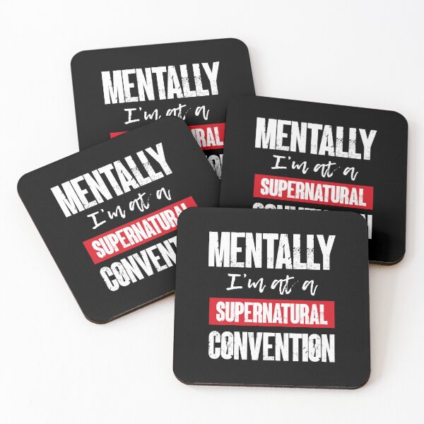 Item preview, Mentally I’m At A Supernatural Convention Funny SPN Fan designed and sold by Say It With Ink.