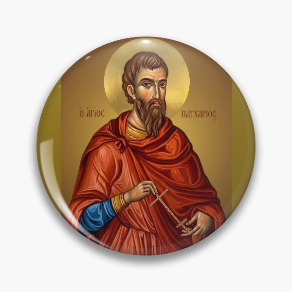 Item preview, Saint Pancharius, Holy Martyr Pancharius of Rome Holy Martyr Pancharius at Nicomedia designed and sold by orthodox-icon.