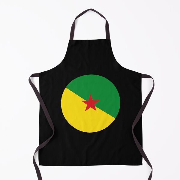 Item preview, French Guiana Round Flag Guyanese Heritage designed and sold by NTGUILTY.