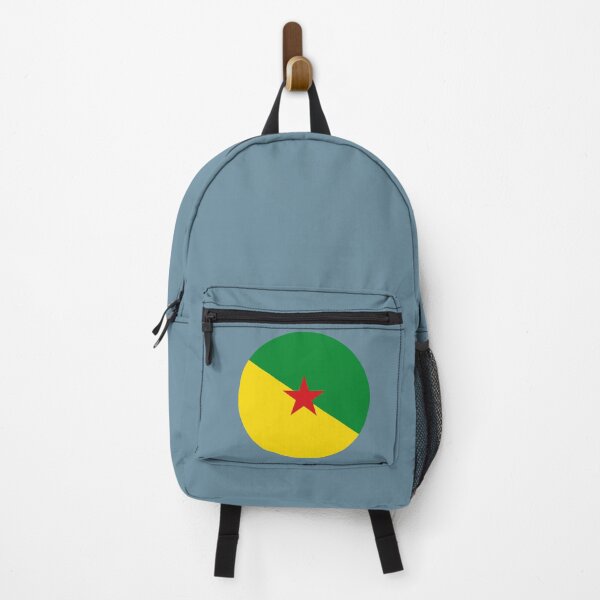 Item preview, French Guiana Round Flag Guyanese Heritage designed and sold by NTGUILTY.