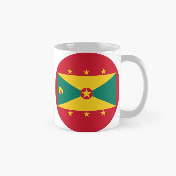 Item preview, Grenada Round Flag Spice Isle Patriotic Heritage designed and sold by NTGUILTY.