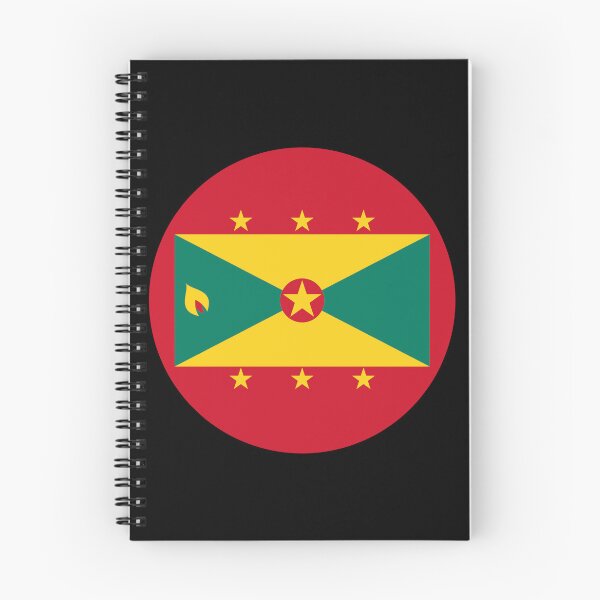 Item preview, Grenada Round Flag Spice Isle Patriotic Heritage designed and sold by NTGUILTY.