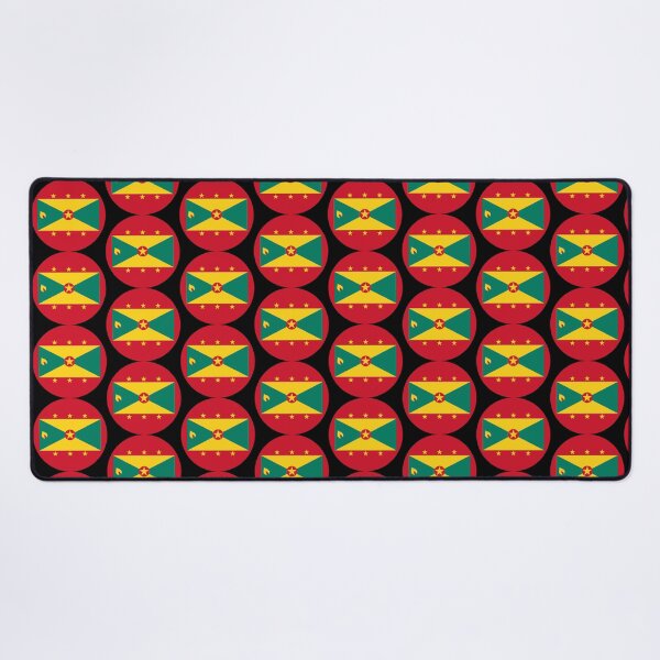 Item preview, Grenada Round Flag Spice Isle Patriotic Heritage designed and sold by NTGUILTY.