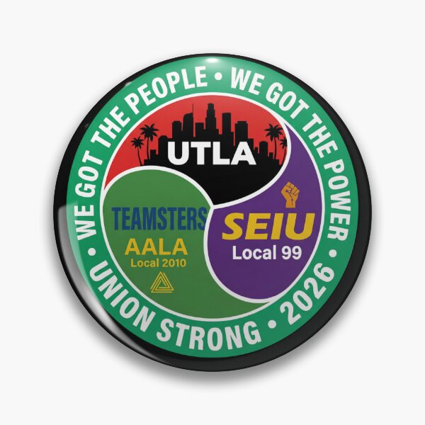 Item preview, Labor Movement UTLA SEIU AALA We Got The People designed and sold by ivotee.