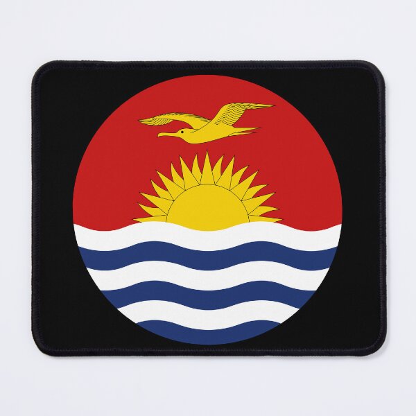 Item preview, Kiribati Round Flag I-Kiribati Patriotic Heritage designed and sold by NTGUILTY.