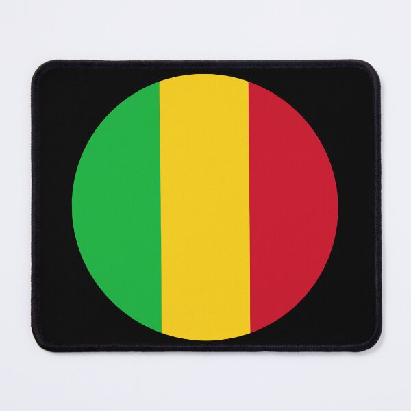 Item preview, Mali Round Flag Malian Patriotic Heritage designed and sold by NTGUILTY.