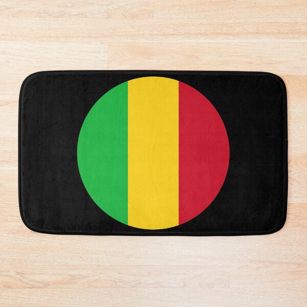 Item preview, Mali Round Flag Malian Patriotic Heritage designed and sold by NTGUILTY.