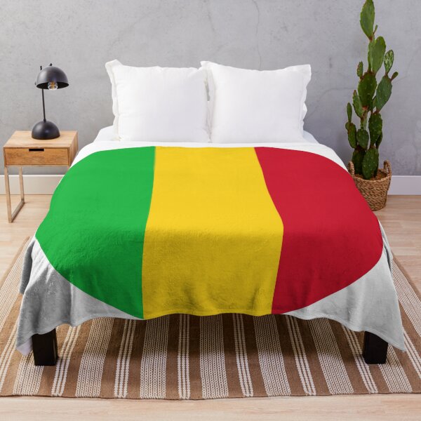 Item preview, Mali Round Flag Malian Patriotic Heritage designed and sold by NTGUILTY.