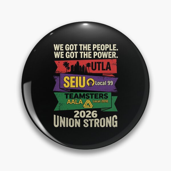 Item preview, Labor Movement UTLA SEIU AALA We Got The People designed and sold by ivotee.