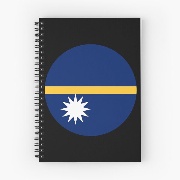 Item preview, Nauru Round Flag Nauruan Patriotic Heritage designed and sold by NTGUILTY.