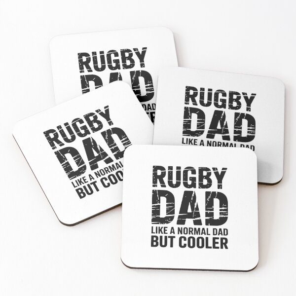 Item preview, Rugby Dad Like a Normal Dad But Cooler designed and sold by jkrphoto.