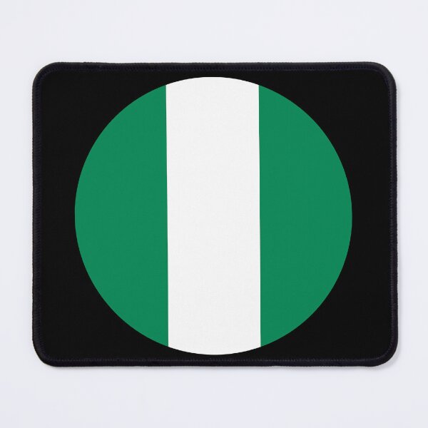 Item preview, Nigeria Round Flag Nigerian Patriotic Heritage designed and sold by NTGUILTY.