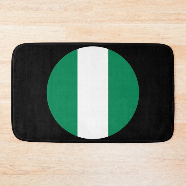 Item preview, Nigeria Round Flag Nigerian Patriotic Heritage designed and sold by NTGUILTY.