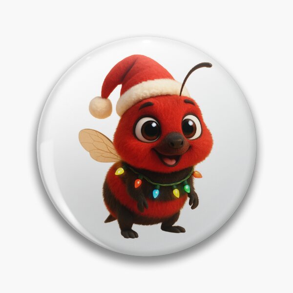 Item preview, Christmas Box Headed Blood Bee designed and sold by Sillytoe.
