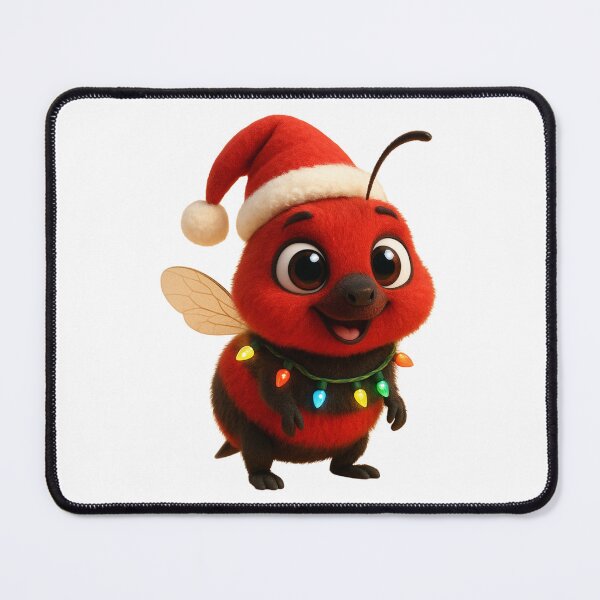 Item preview, Christmas Box Headed Blood Bee designed and sold by Sillytoe.