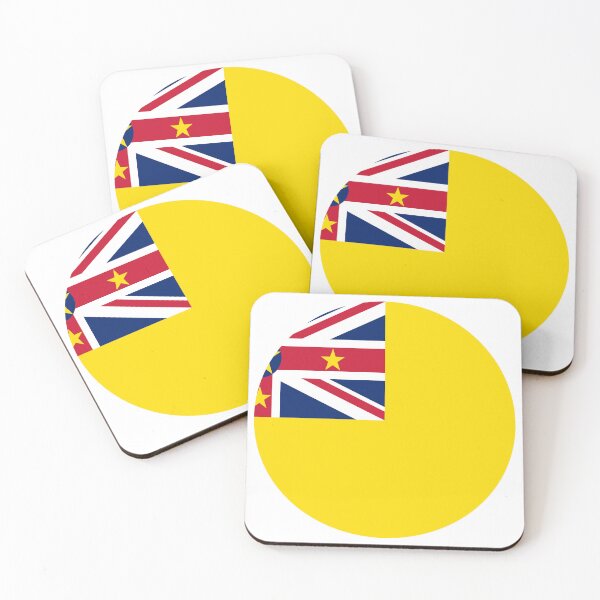 Item preview, Niue Round Flag Niuean Patriotic Heritage designed and sold by NTGUILTY.