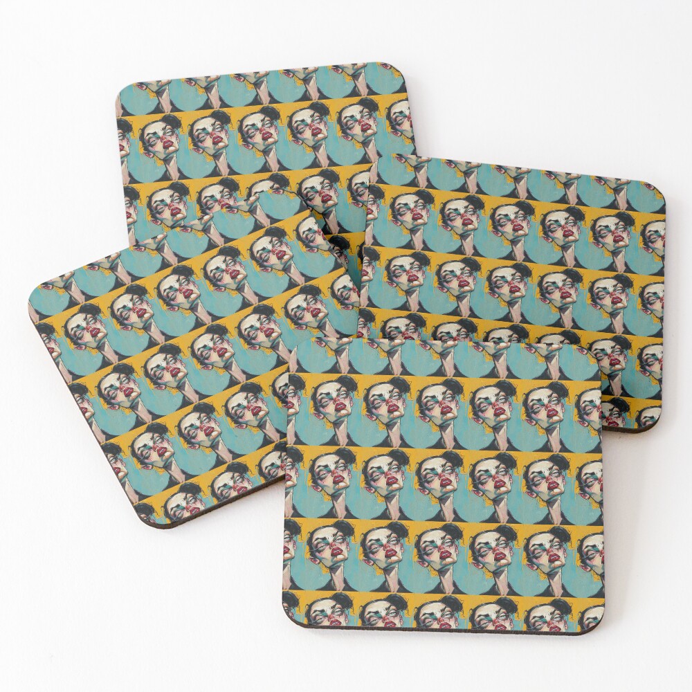 Item preview, Coasters (Set of 4) designed and sold by Overthinker9.