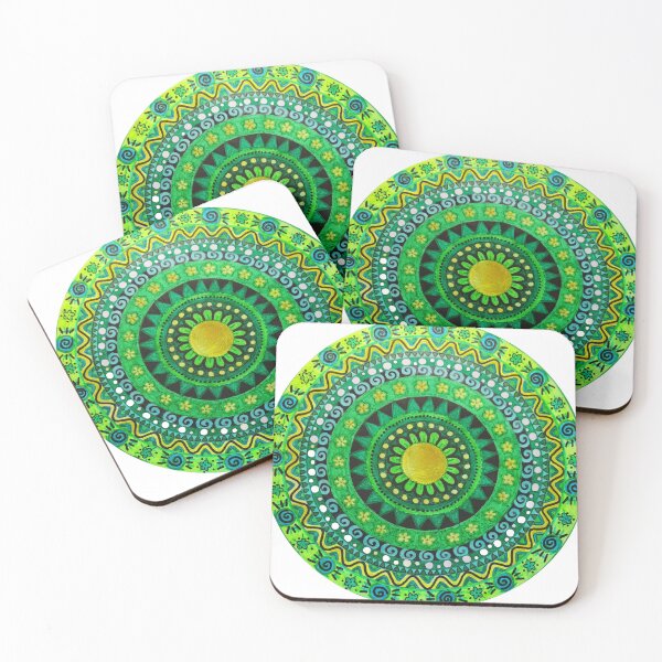 Item preview, Handmade Green Mandala designed and sold by Elibeth22.