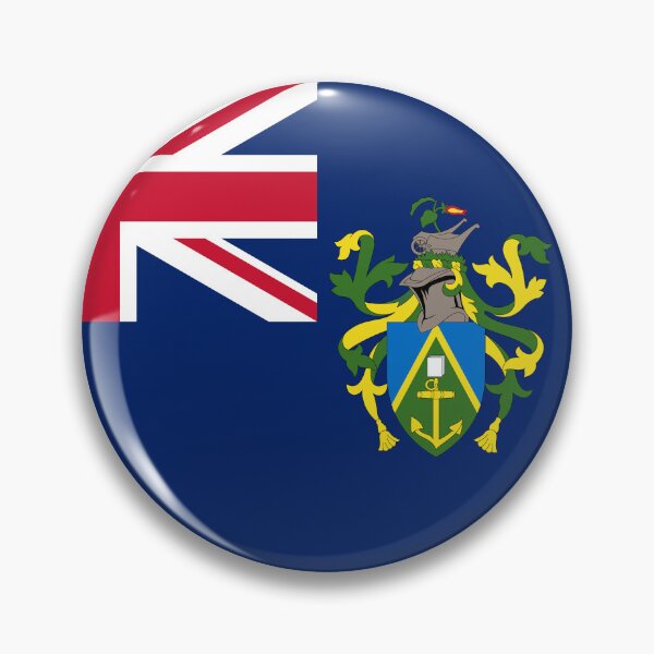 Item preview, Pitcairn Islands Round Flag Heritage designed and sold by NTGUILTY.