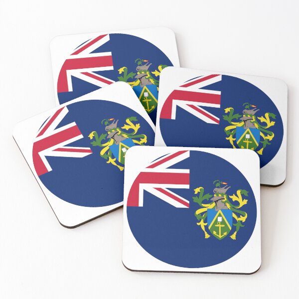 Item preview, Pitcairn Islands Round Flag Heritage designed and sold by NTGUILTY.