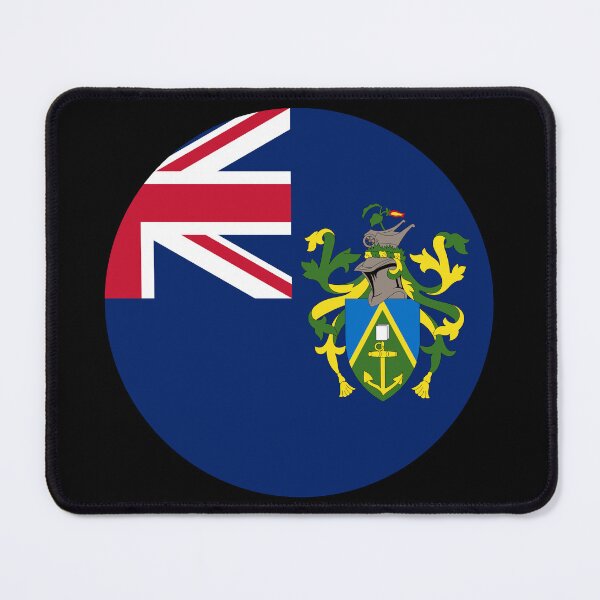 Item preview, Pitcairn Islands Round Flag Heritage designed and sold by NTGUILTY.
