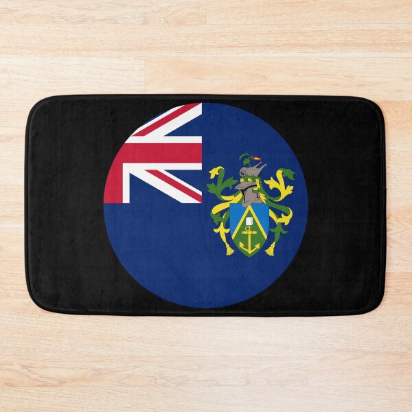 Item preview, Pitcairn Islands Round Flag Heritage designed and sold by NTGUILTY.