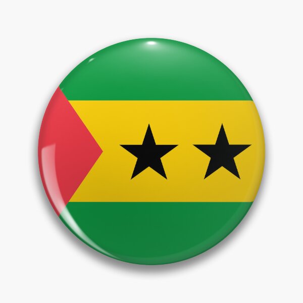 Item preview, Sao Tome and Principe Round Flag Heritage designed and sold by NTGUILTY.