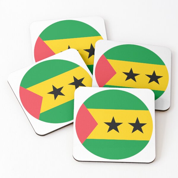 Item preview, Sao Tome and Principe Round Flag Heritage designed and sold by NTGUILTY.