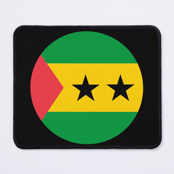Item preview, Sao Tome and Principe Round Flag Heritage designed and sold by NTGUILTY.