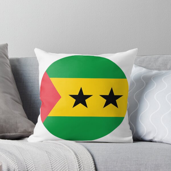 Item preview, Sao Tome and Principe Round Flag Heritage designed and sold by NTGUILTY.