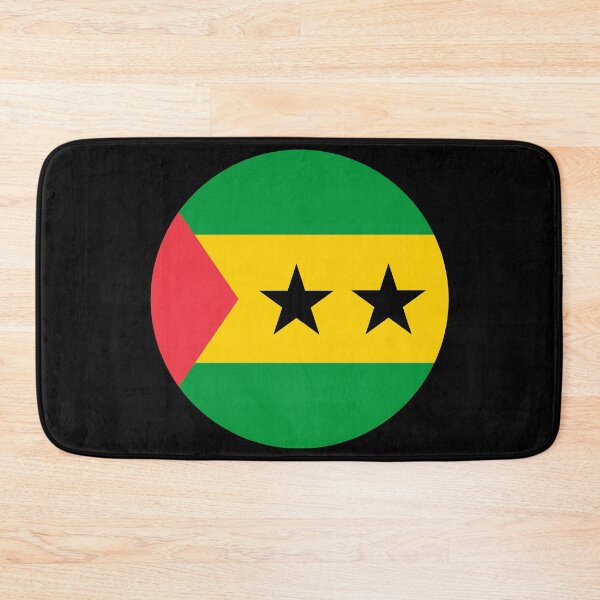 Item preview, Sao Tome and Principe Round Flag Heritage designed and sold by NTGUILTY.