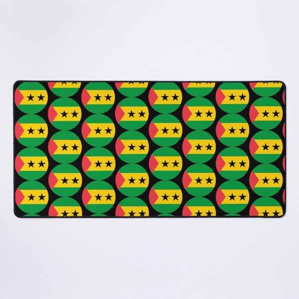 Item preview, Sao Tome and Principe Round Flag Heritage designed and sold by NTGUILTY.