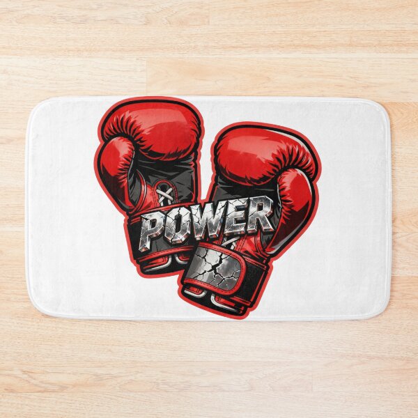 Item preview, Boxing Glove Power Motivational Sports Design designed and sold by Core Prints.