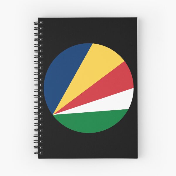 Item preview, Seychelles Round Flag Vibrant Island Heritage designed and sold by NTGUILTY.