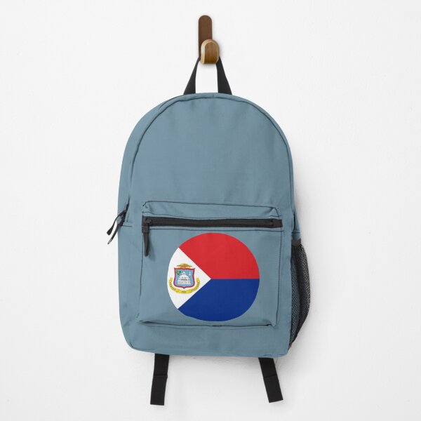 Item preview, Sint Maarten Round Flag Caribbean Heritage designed and sold by NTGUILTY.