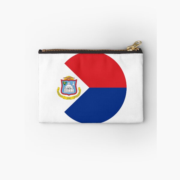 Item preview, Sint Maarten Round Flag Caribbean Heritage designed and sold by NTGUILTY.