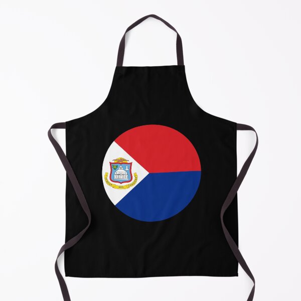 Item preview, Sint Maarten Round Flag Caribbean Heritage designed and sold by NTGUILTY.