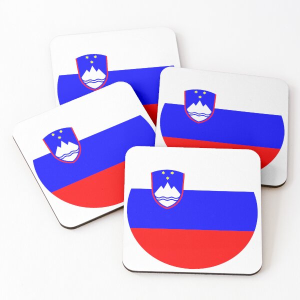 Item preview, Slovenia Round Flag Alpine Slavic Heritage designed and sold by NTGUILTY.